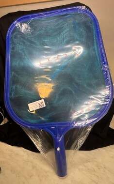 Pool Central Heavy-Duty Deluxe Blue Plastic Swimming Pool Leaf Skimmer Head